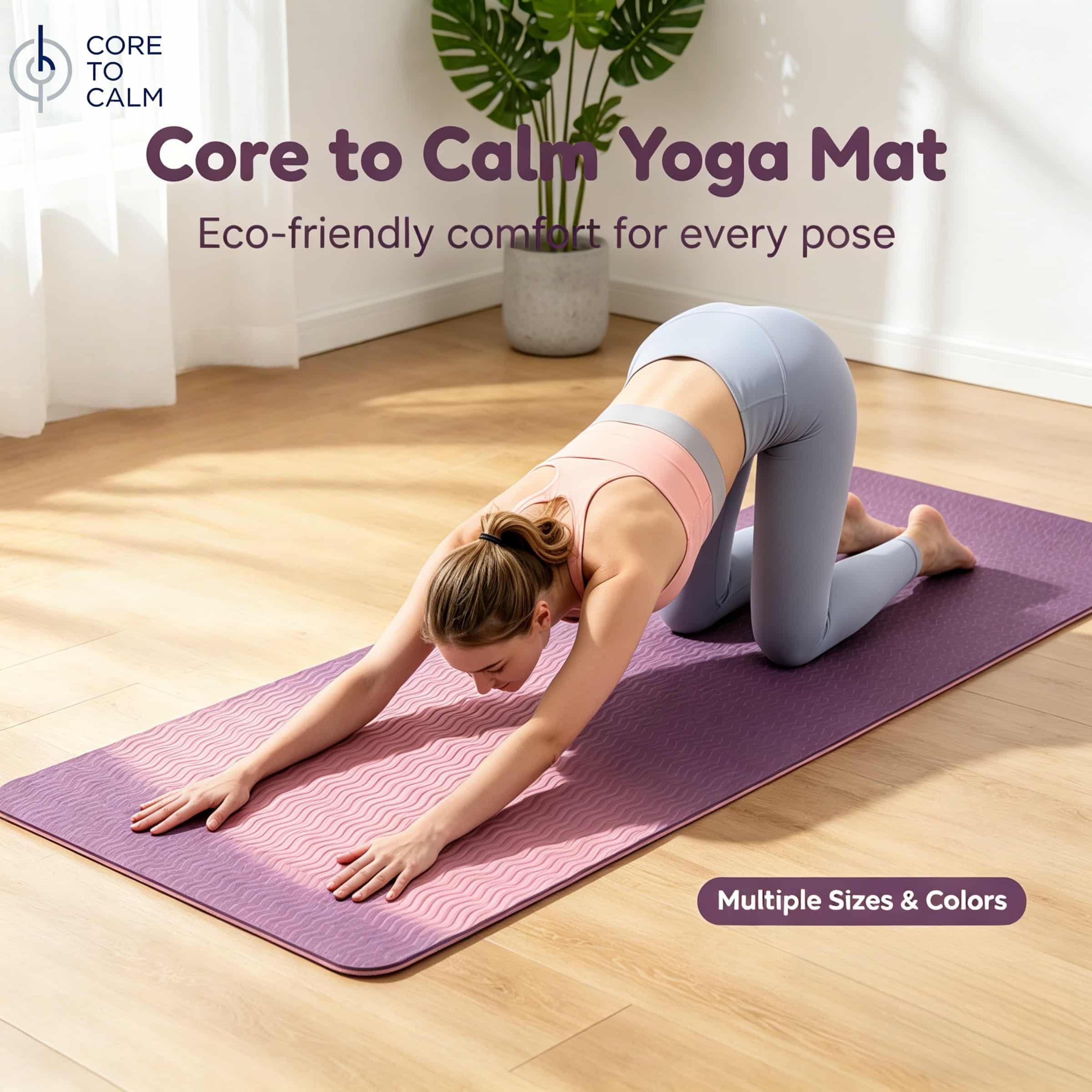 TPE Yoga Mat - Image 5
