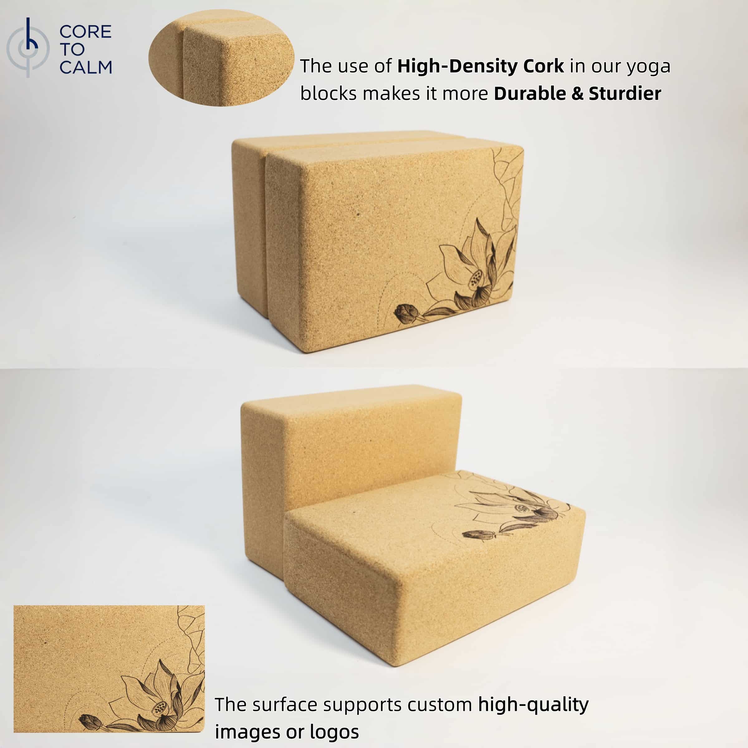 Cork Yoga Block