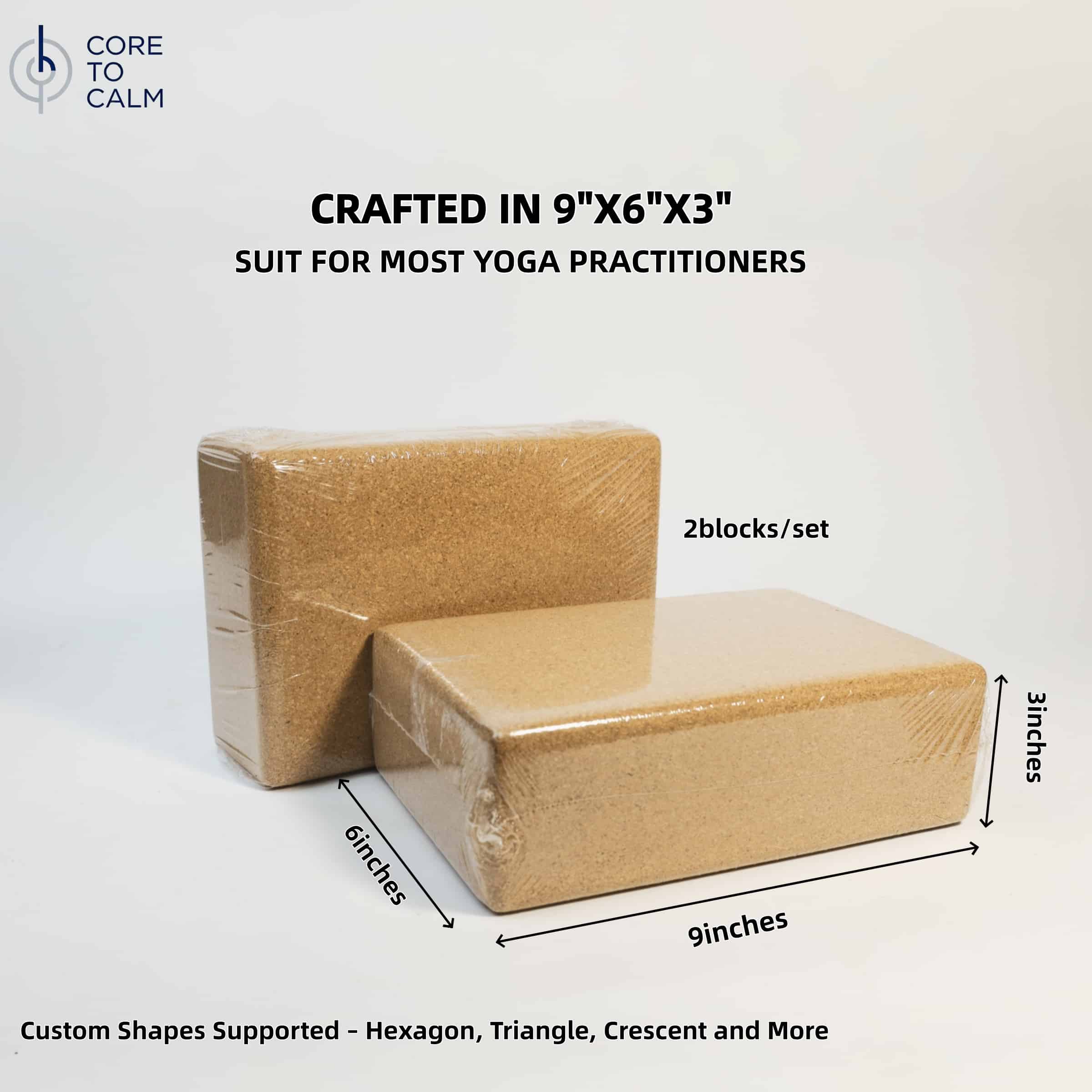 Cork Yoga Block - Image 2