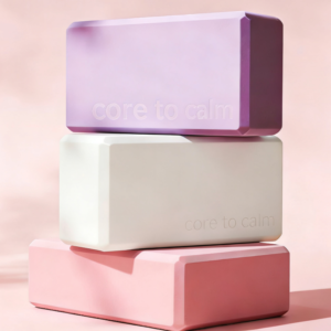 eva single color yoga block(two blocks/set)