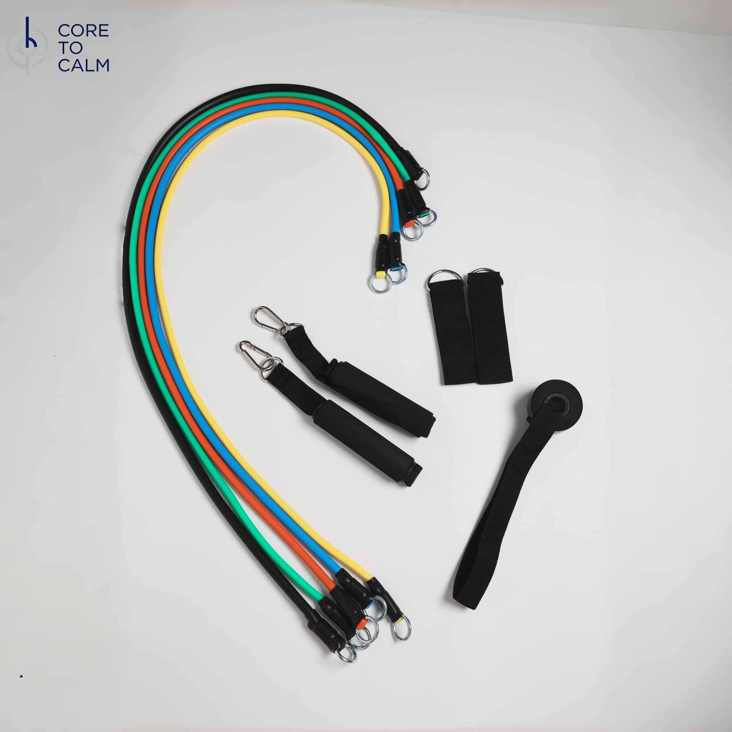 TUBE RESISTANCE BANDS 11-PIECE FULL SET - Image 3