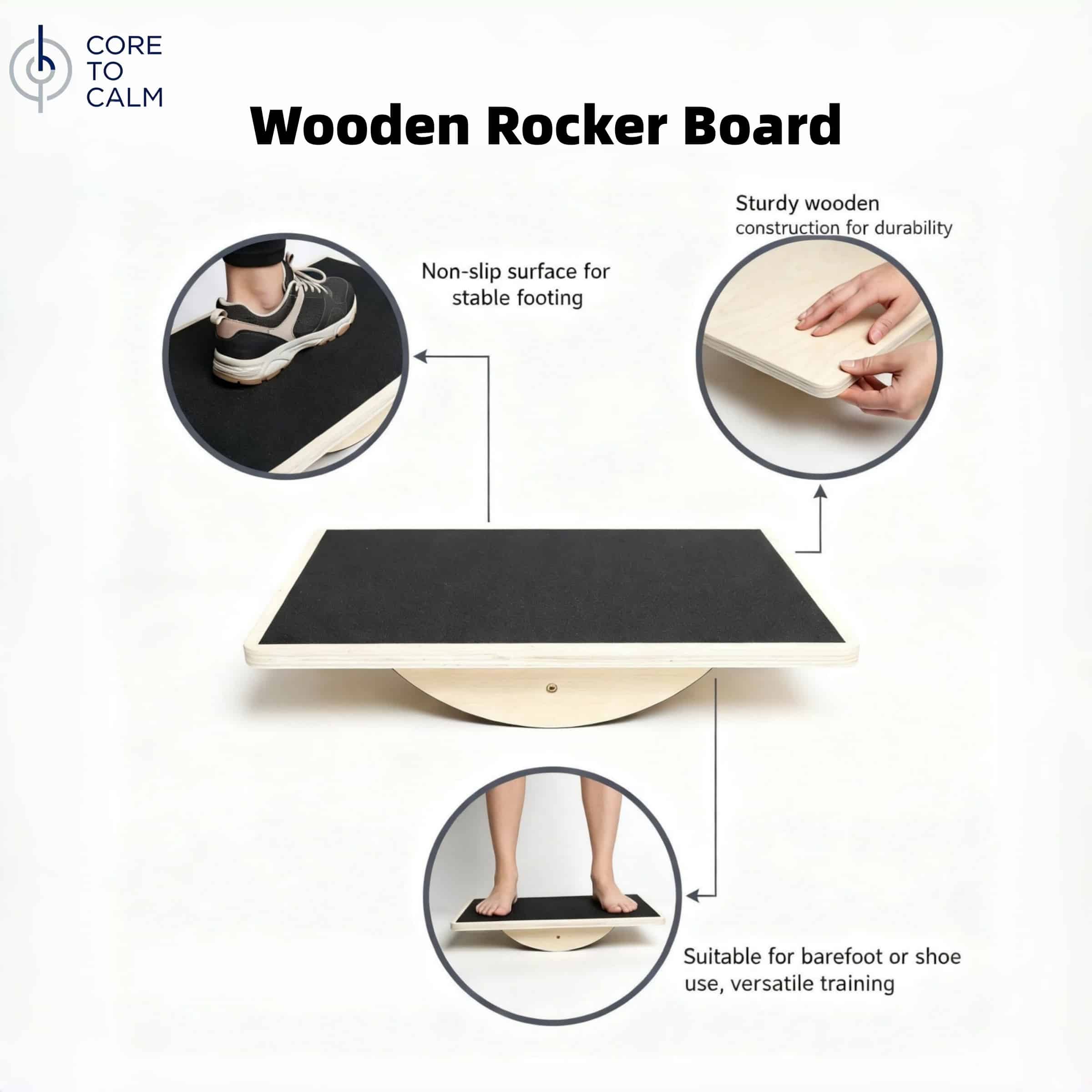 Wooden Rocker Board