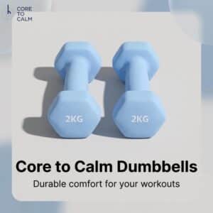 VINYL COATED CAST IRON DUMBBELLS